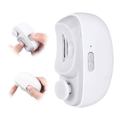 Electric Nail Clipper Trimming and Polishing